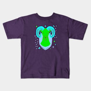 Zodiac Animal: Aries Kids T-Shirt